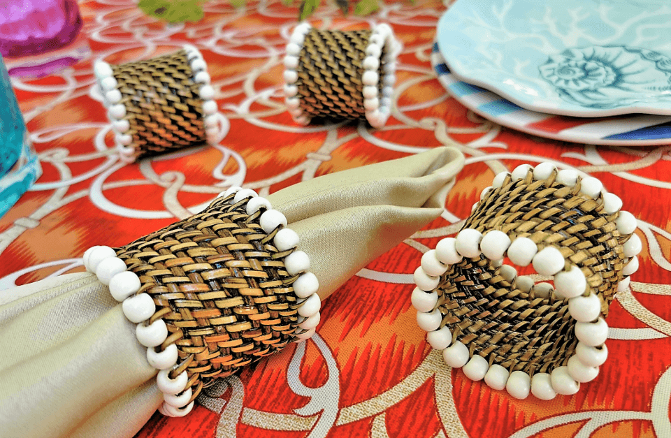 Decorative Woven Napkin Rings